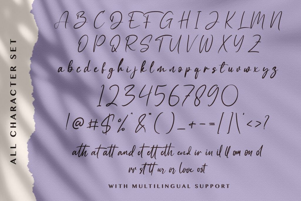 Sandy Lailyatir - Handwritten Font Poster 10