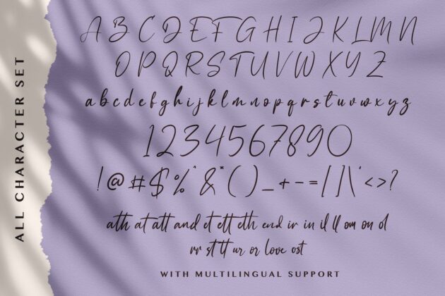 Sandy Lailyatir - Handwritten Font Poster 10