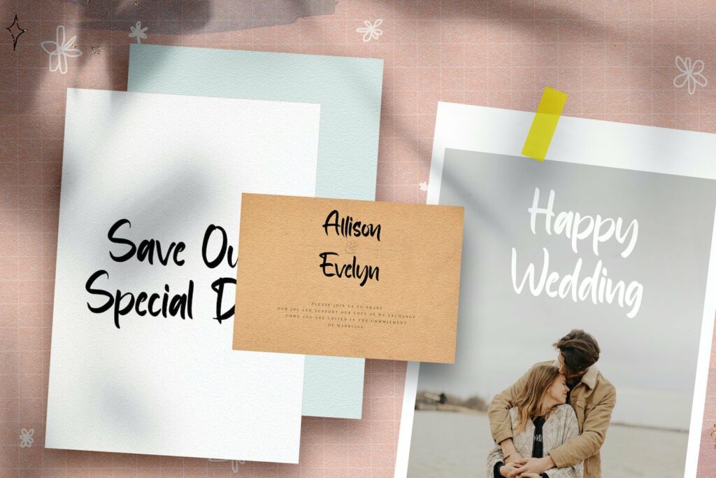 Sang Bintang - Handwritten Font Poster 5