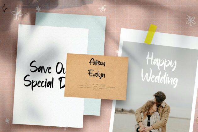 Sang Bintang - Handwritten Font Poster 5