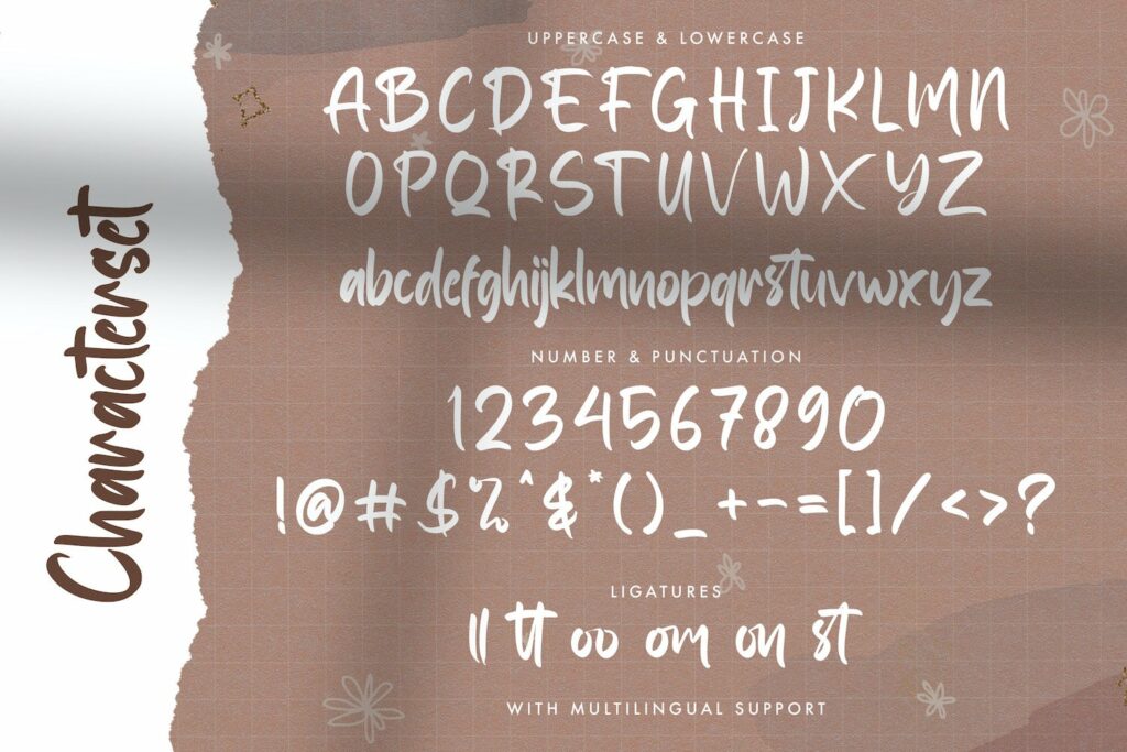 Sang Bintang - Handwritten Font Poster 6
