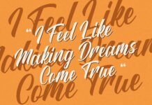 Sang Ratu - Vintage Script Font Poster 1