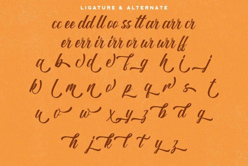 Sang Ratu - Vintage Script Font Poster 2