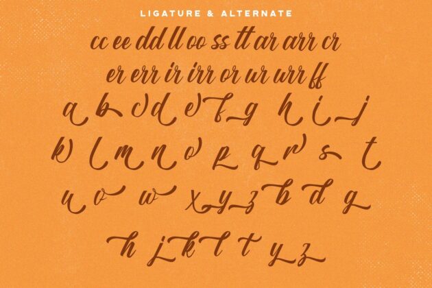 Sang Ratu - Vintage Script Font Poster 2