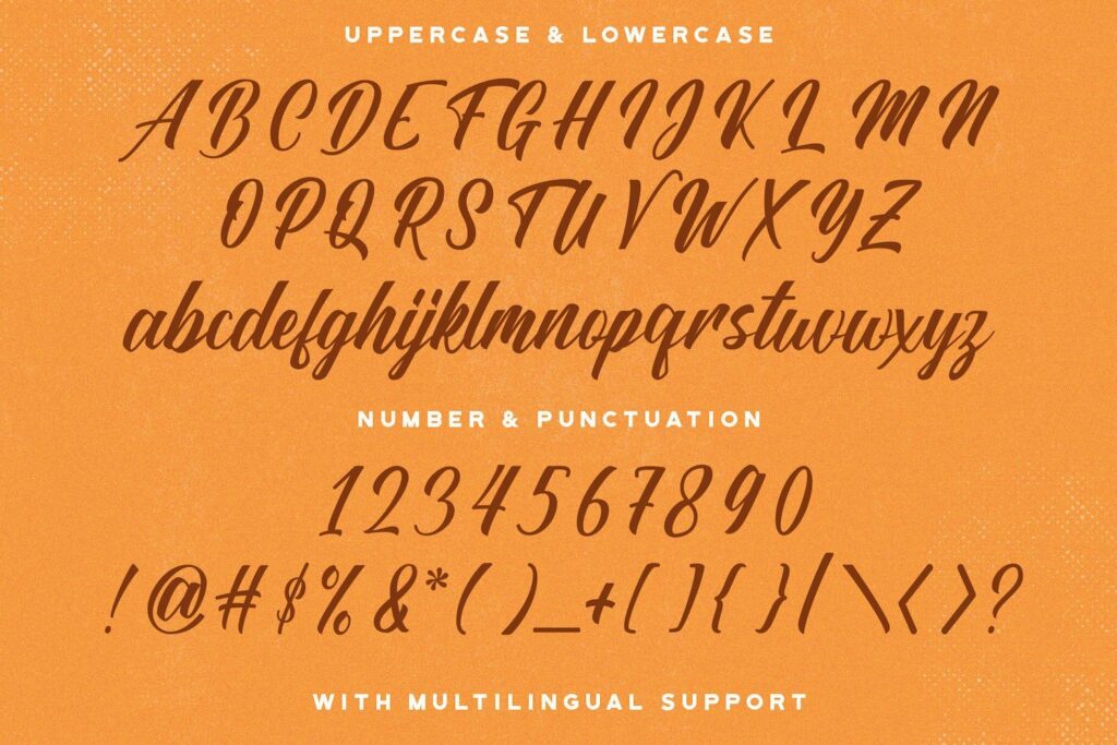 Sang Ratu - Vintage Script Font Poster 3