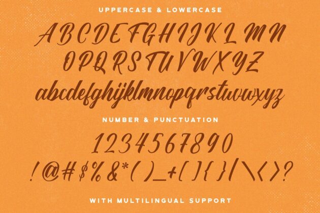 Sang Ratu - Vintage Script Font Poster 3