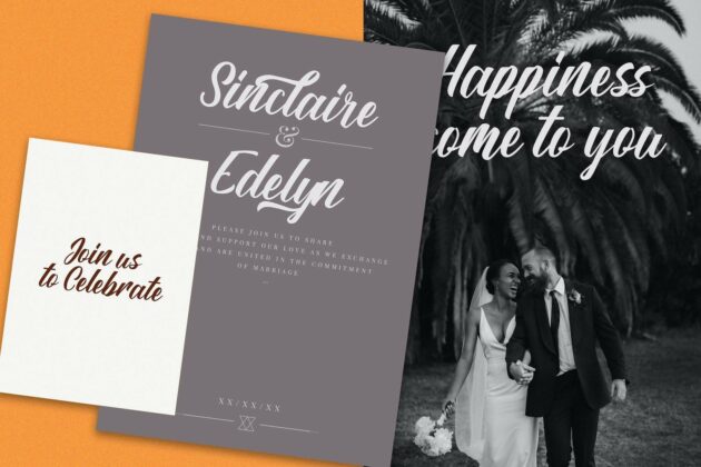 Sang Ratu - Vintage Script Font Poster 4