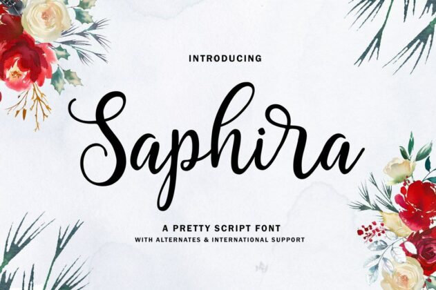 Saphira Script Poster 3