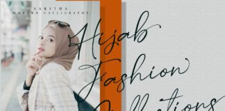 Saritha // Modern Calligraphy Font Poster 1