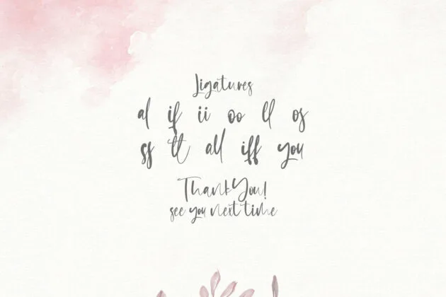 Saturday Crush - Handwritten Font Poster 9