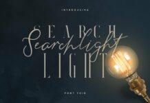 Searchlight - font trio Poster 1