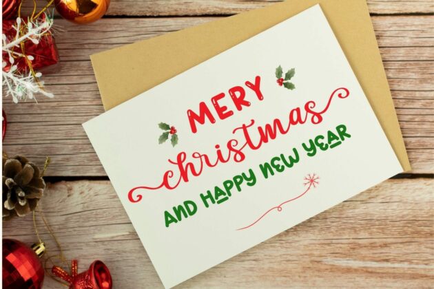 Season Holidays Font Trio Poster 7