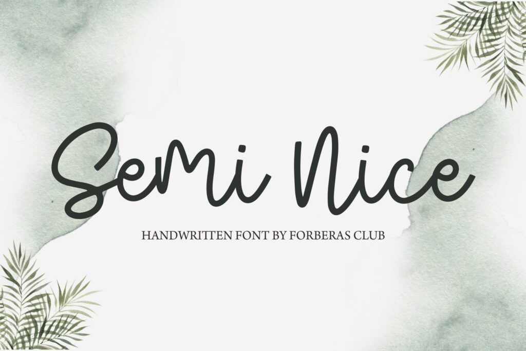 Semi Nice Poster 6