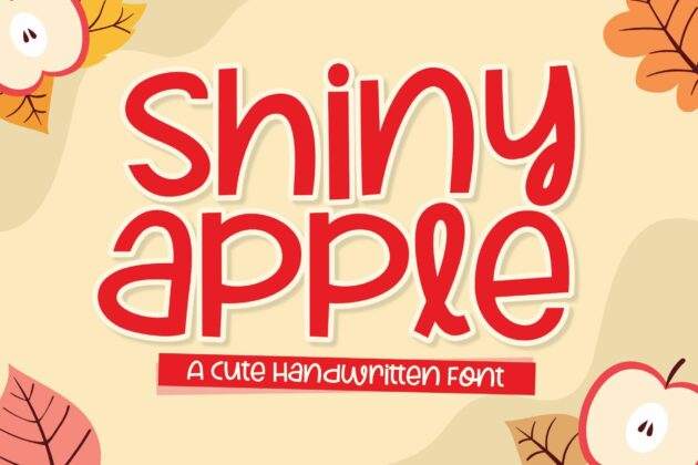 Shiny Apple Poster 2