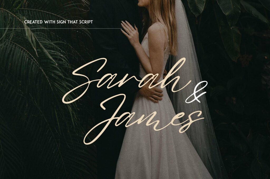 Sign That - Signature font Poster 2