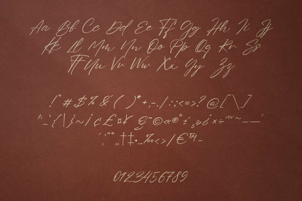 Sign That - Signature font Poster 5