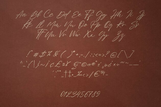 Sign That - Signature font Poster 5