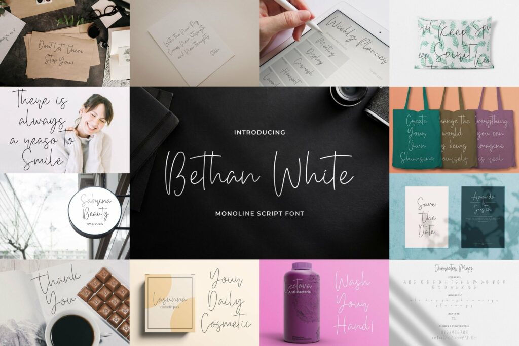 Signature Font Bundle Vol 1 Poster 5