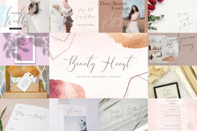 Signature Font Bundle Vol 1 Poster 7