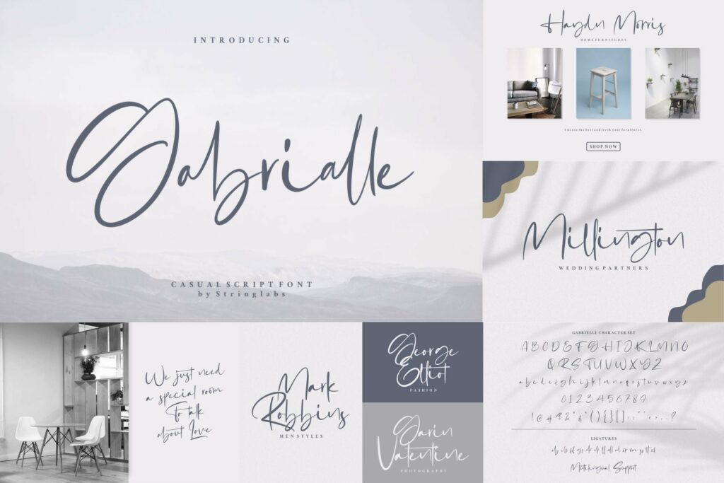 Signature Font Bundle Vol 2 Poster 3