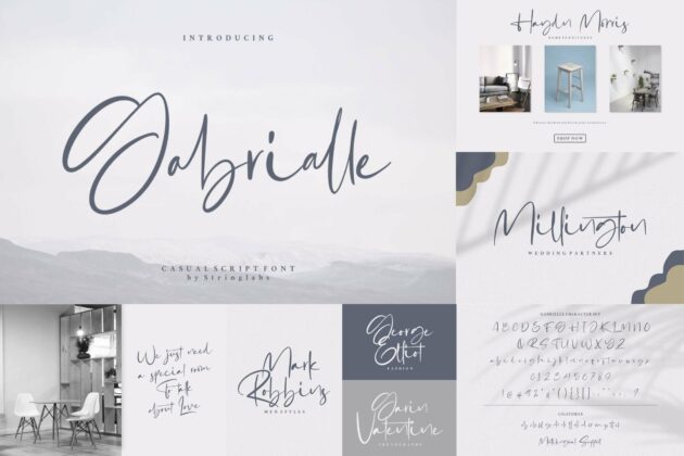 Signature Font Bundle Vol 2 Poster 3