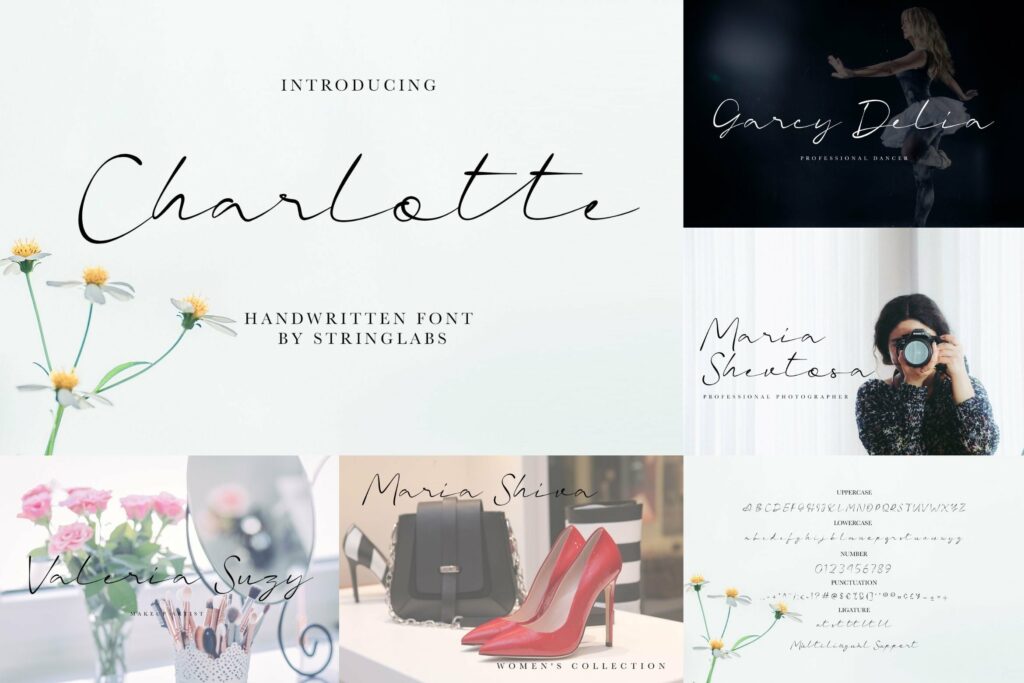 Signature Font Bundle Vol 2 Poster 4