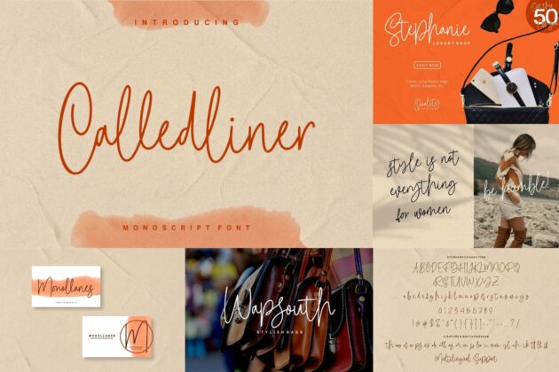 Signature Font Bundle Vol 2 Poster 8