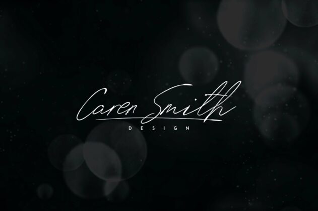 Signature vp - Handwritten font Poster 2