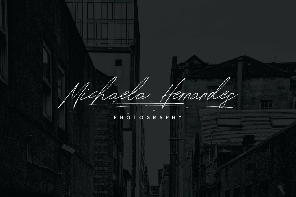 Signature vp - Handwritten font Poster 9