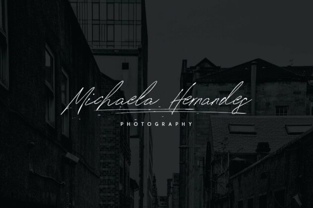 Signature vp - Handwritten font Poster 9