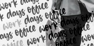 Silver Midnight Modern Handwritten Font Poster 1