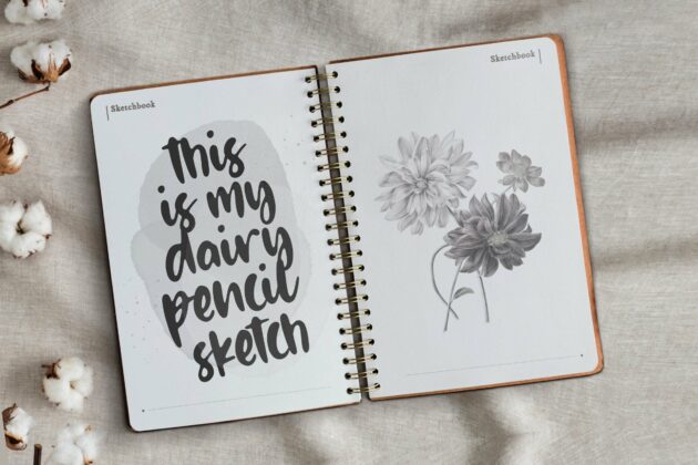 Silver Midnight Modern Handwritten Font Poster 4