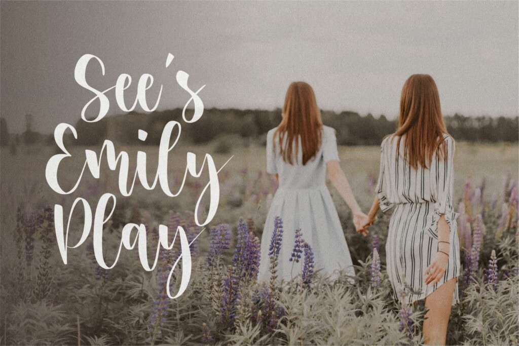 Sisterhood Elegant & Beautiful Script Font Poster 5