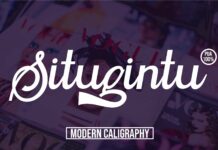 Situgintu Calligraphy Poster 1
