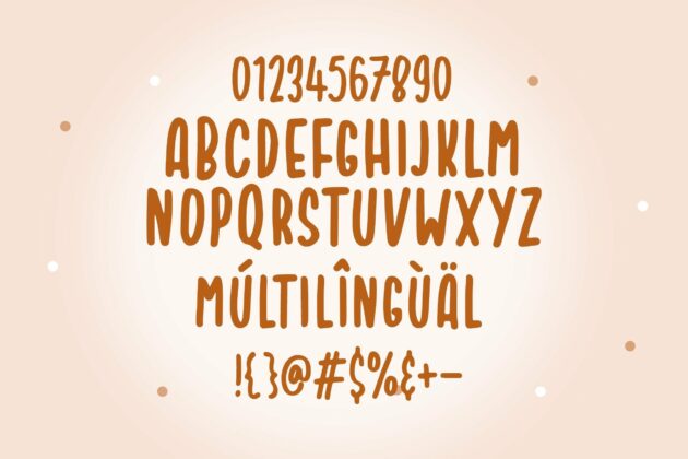 Smilecake Cute Fun Handwritten Font Poster 6