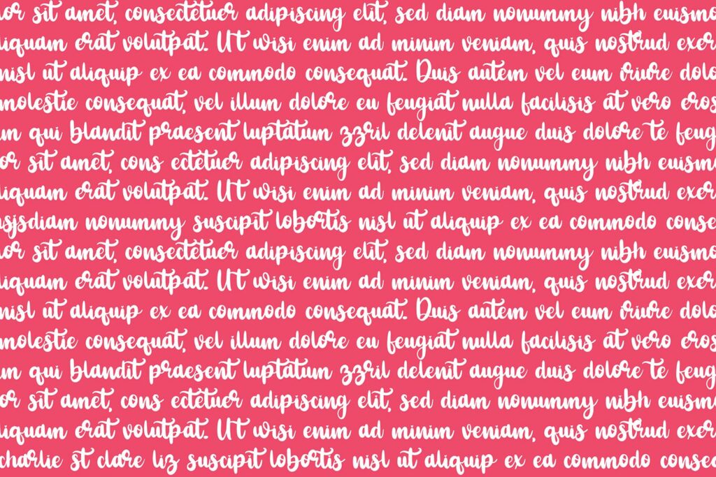 Smitten Valentine's Day Script Font Poster 4