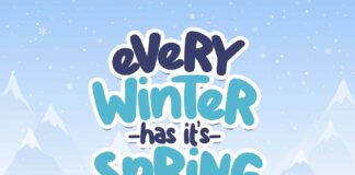 Snowy Days Font Poster 1