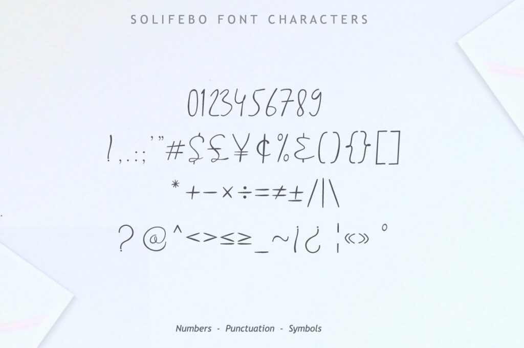 Solifebo Font Poster 1