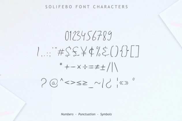 Solifebo Font Poster 1
