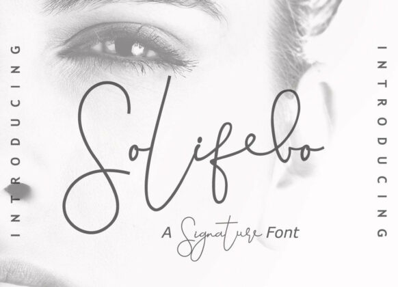 Solifebo Font Poster 2