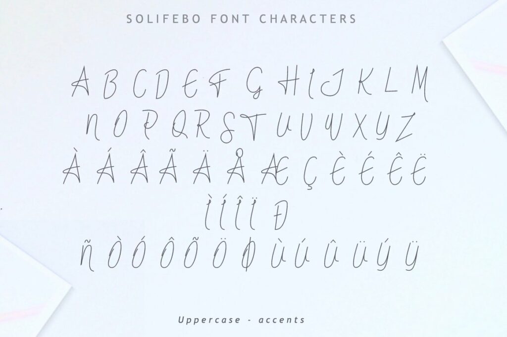Solifebo Font Poster 3