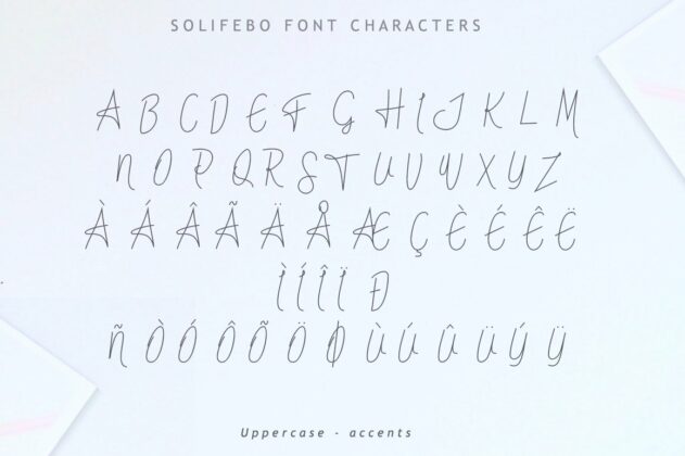 Solifebo Font Poster 3