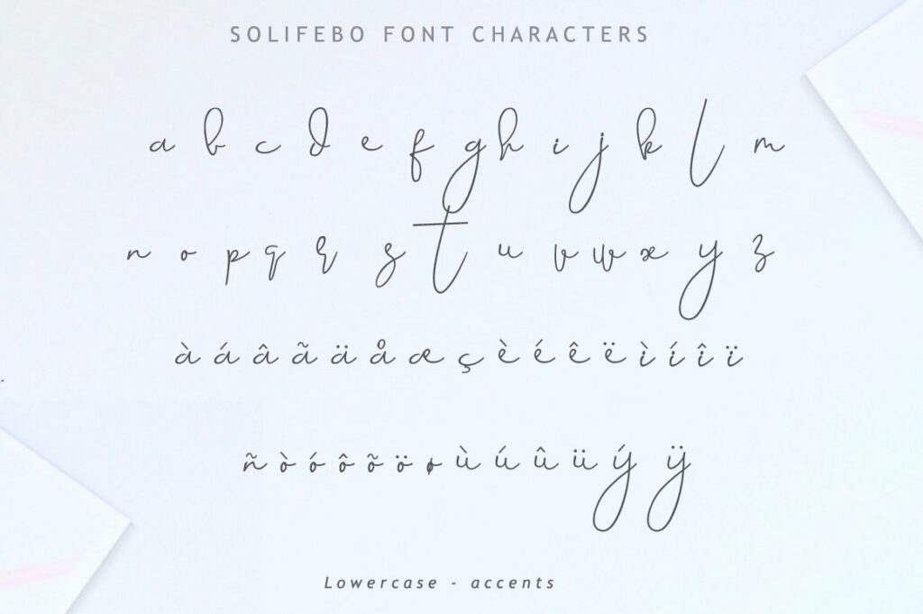 Solifebo Font Poster 4