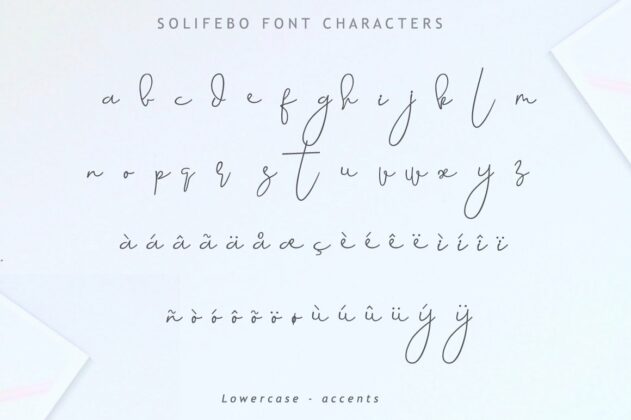 Solifebo Font Poster 4