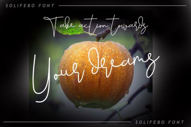 Solifebo Font Poster 8