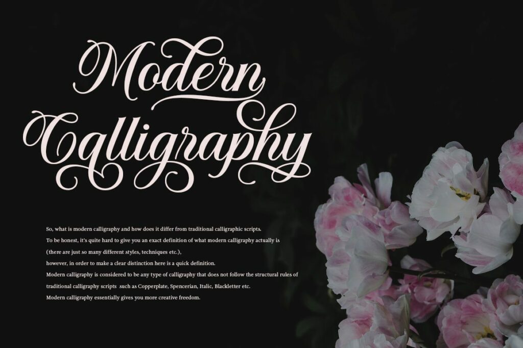 Solistaria-Elegant Calligraphy Font Poster 1