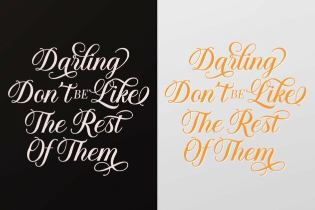 Solistaria-Elegant Calligraphy Font Poster 2