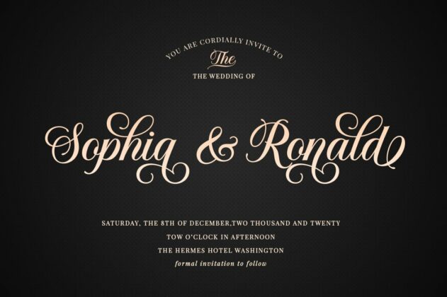Solistaria-Elegant Calligraphy Font Poster 3
