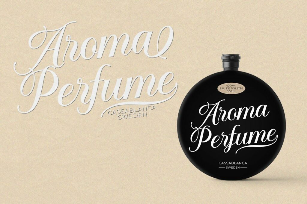 Solistaria-Elegant Calligraphy Font Poster 7