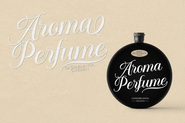 Solistaria-Elegant Calligraphy Font Poster 7